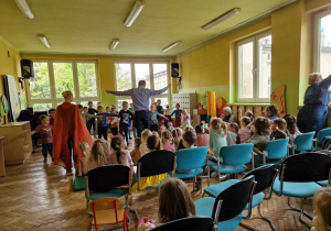Balet w wykonaniu naszych przedszkolaków