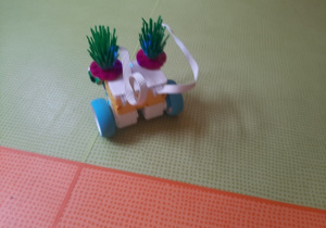 Zbudowany przez przedszkolaki robot