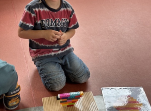 Warsztaty wielkanocne - budowanie z klocków lego