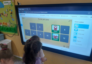 Ćwiczenia na tablicy - czekamy na swoją kolej