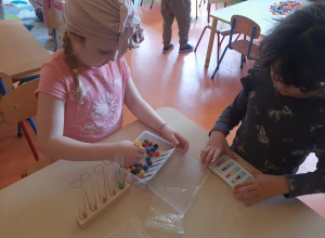 Zabawy nowymi klockami od Rodziców