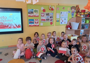 Święto Niepodległości w grupie Pszczółek