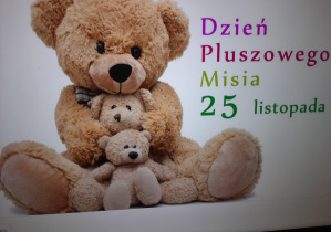 Pszczółki świętują Dzień Misia