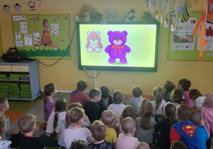 W dniu 25 listopada wraz z grupą II obchodziliśmy Światowy Dzień Pluszowego Misia